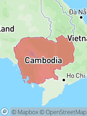 Carte miniature du Cambodge