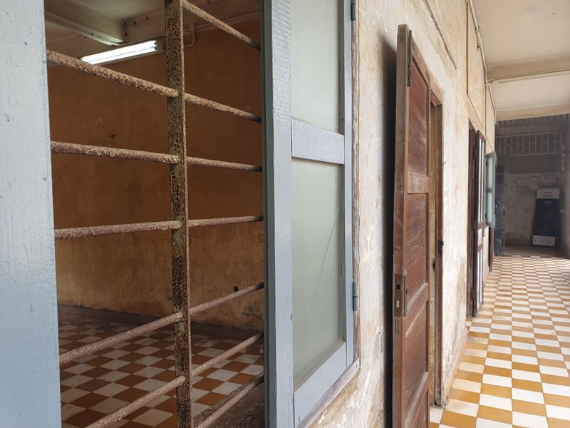Cellule de prison du centre S21