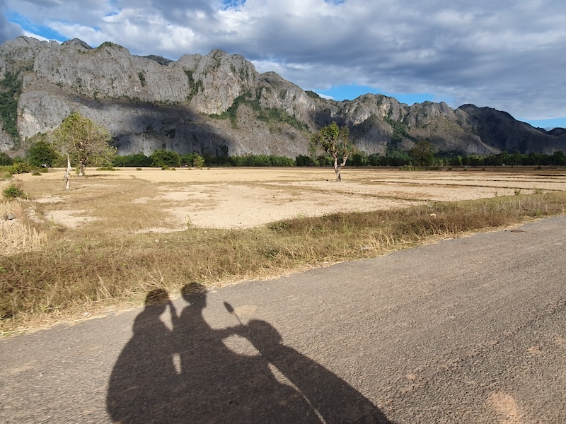 Sur la route vers Kong Lor
