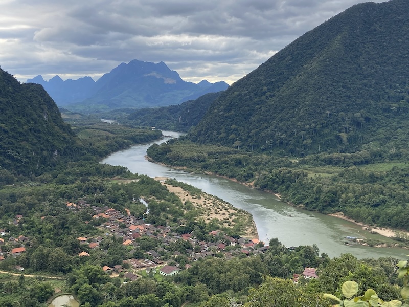 Le village de Muang Ngoi