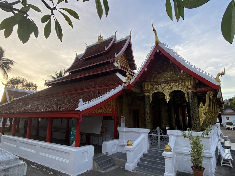 Un des nombreux temples de Luang Prabang