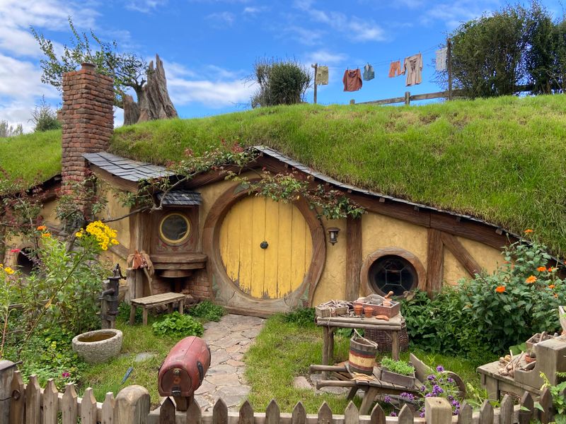 Un trou de hobbit dans Hobbiton !