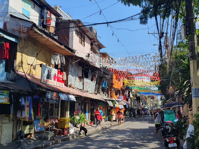 Les rues de Manille intramuros