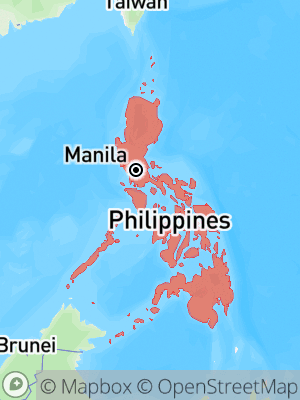 Carte miniature des Philippines